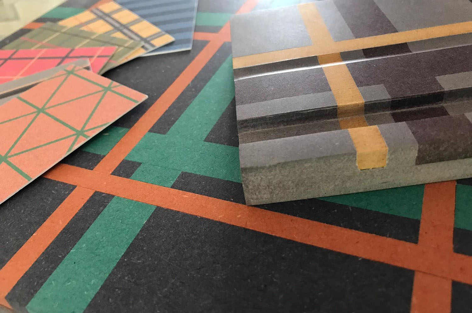 Precision CNCd Valchromat in Parquet style